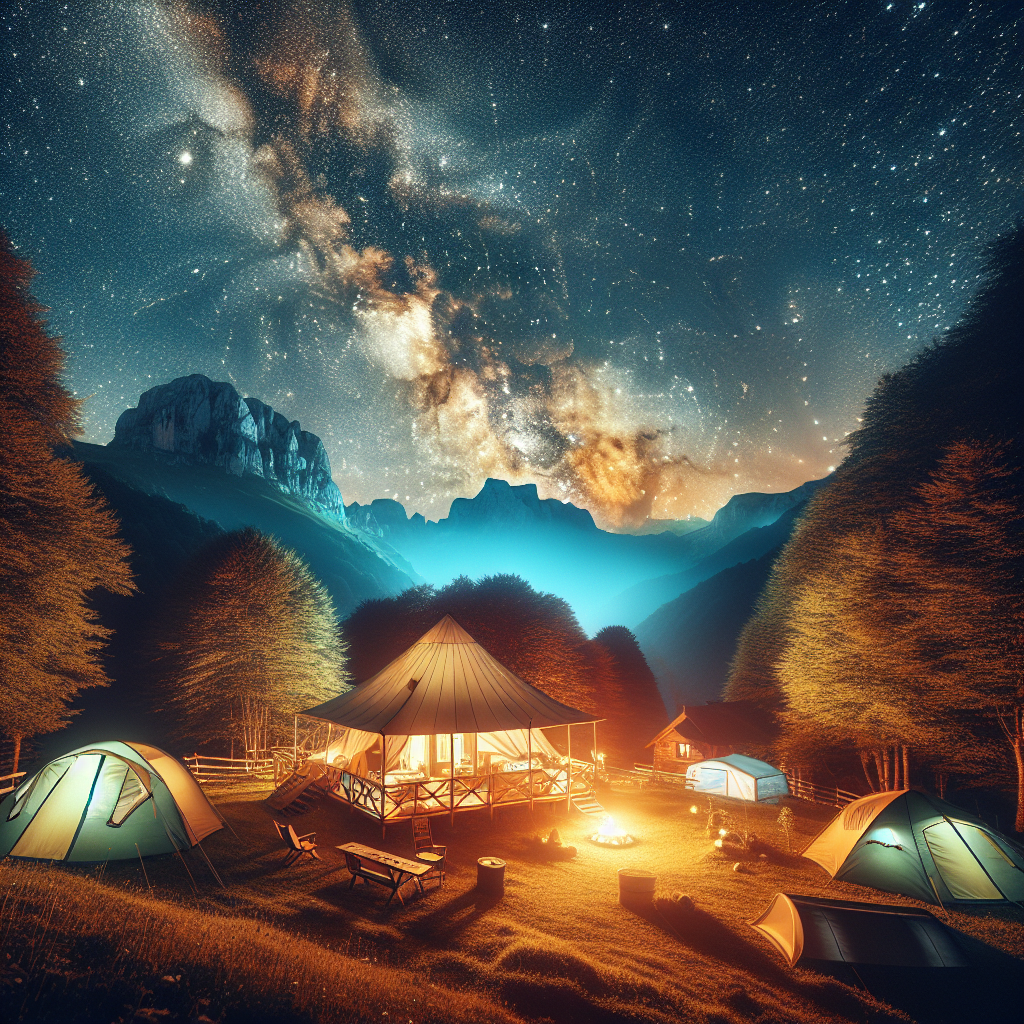 Go glamping under the stars
