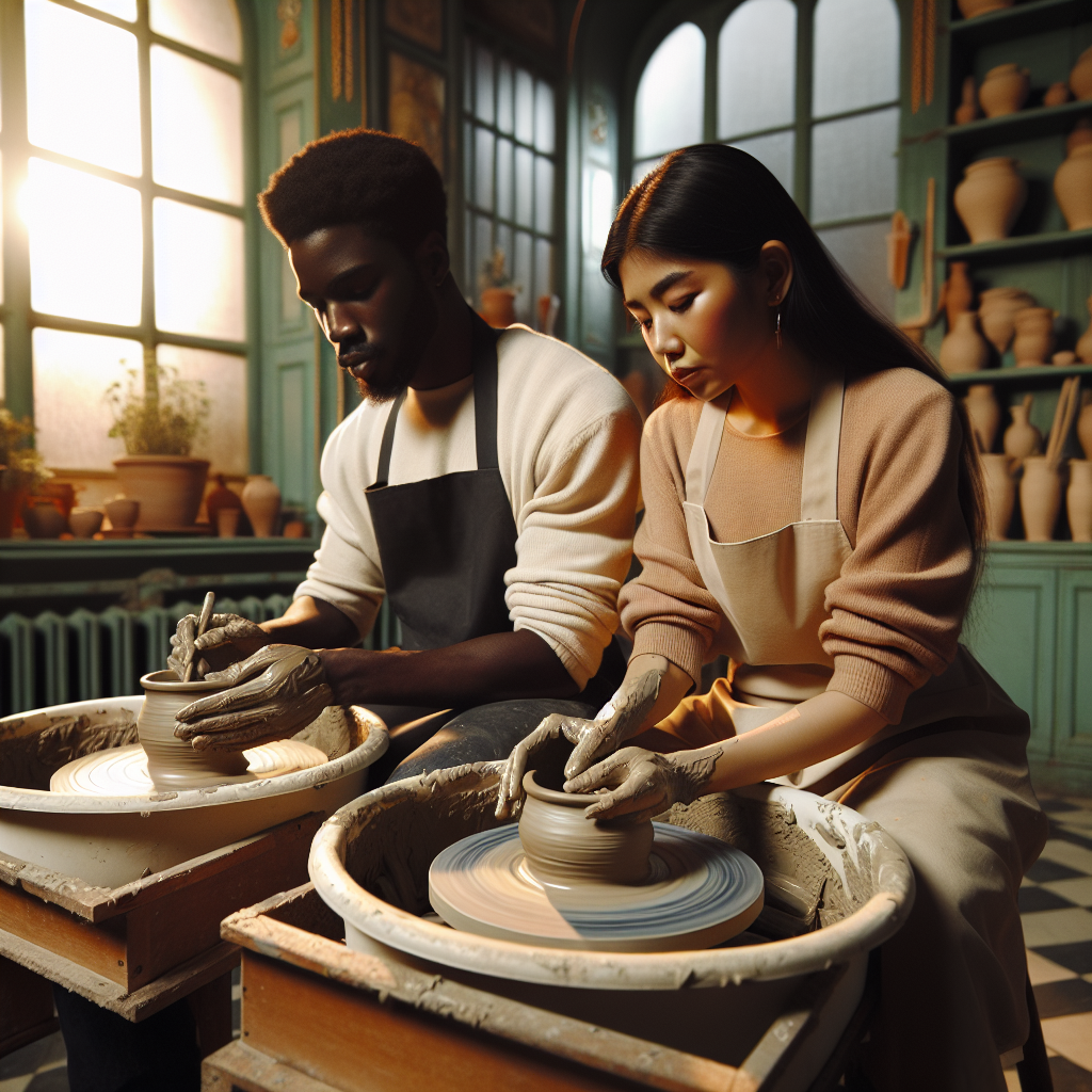 Take a couples pottery class