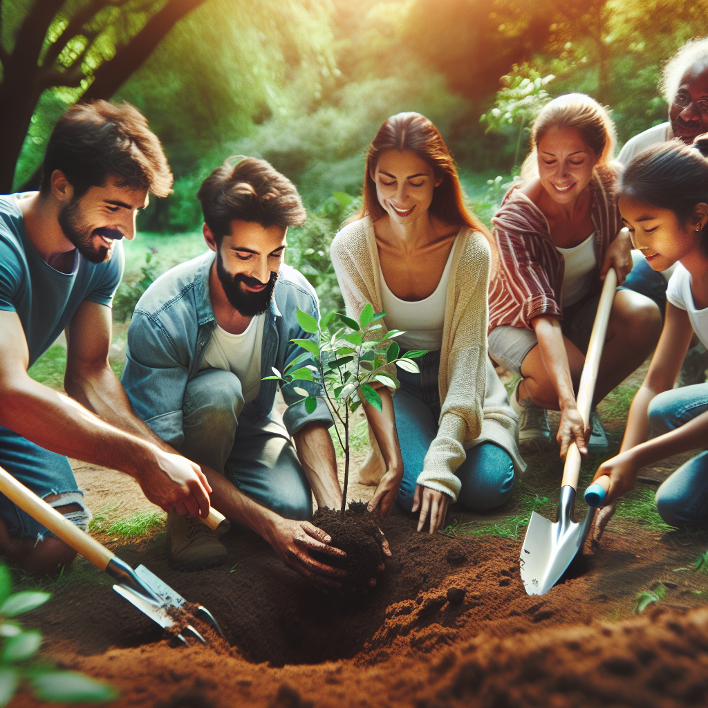 Plant a tree or garden together